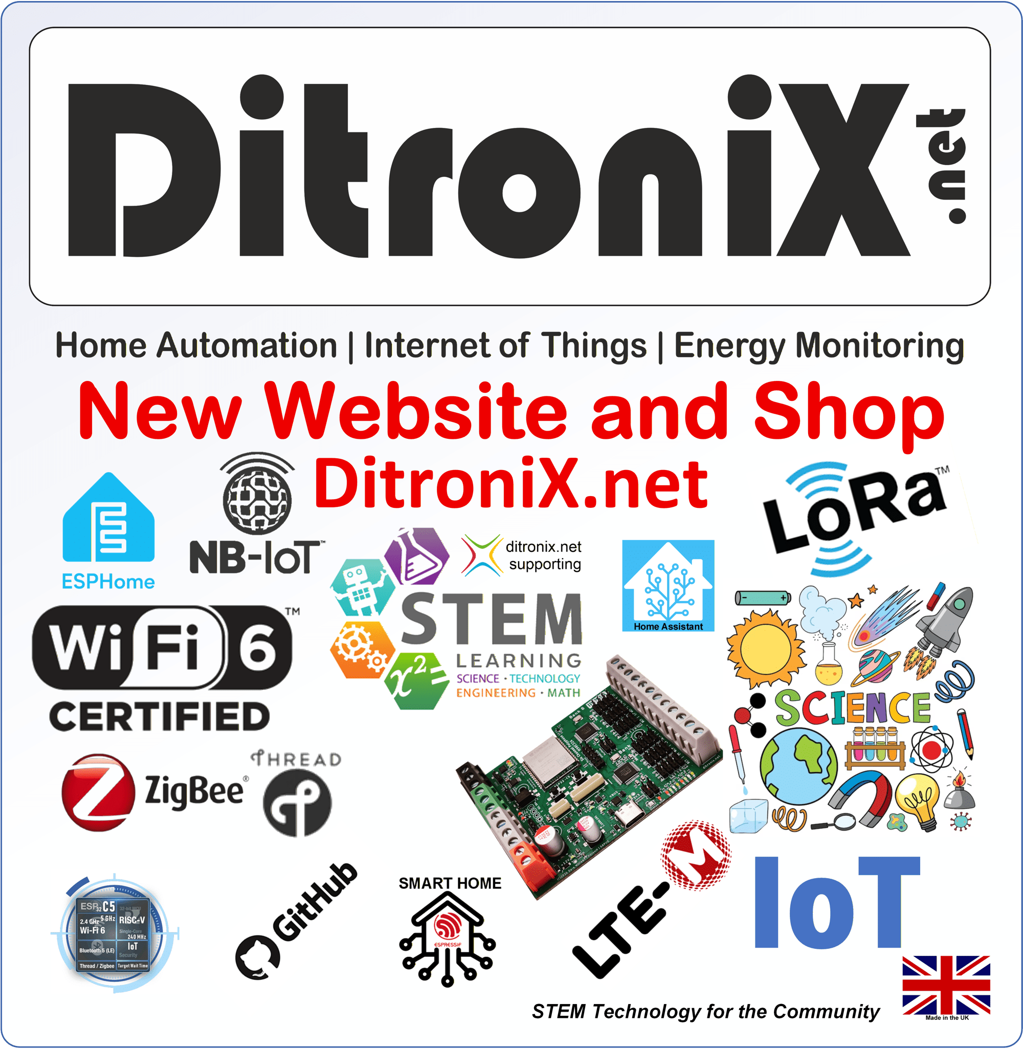 Welcome to my New DitroniX Website