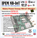 IPEM NB-IOT ATM90E36 ESP32C5 SIM7070G GPRS IoT LTE-M GNSS Mains Power Energy Monitor