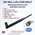Antenna 868 MHz 5 dBi SMA Male Hinged