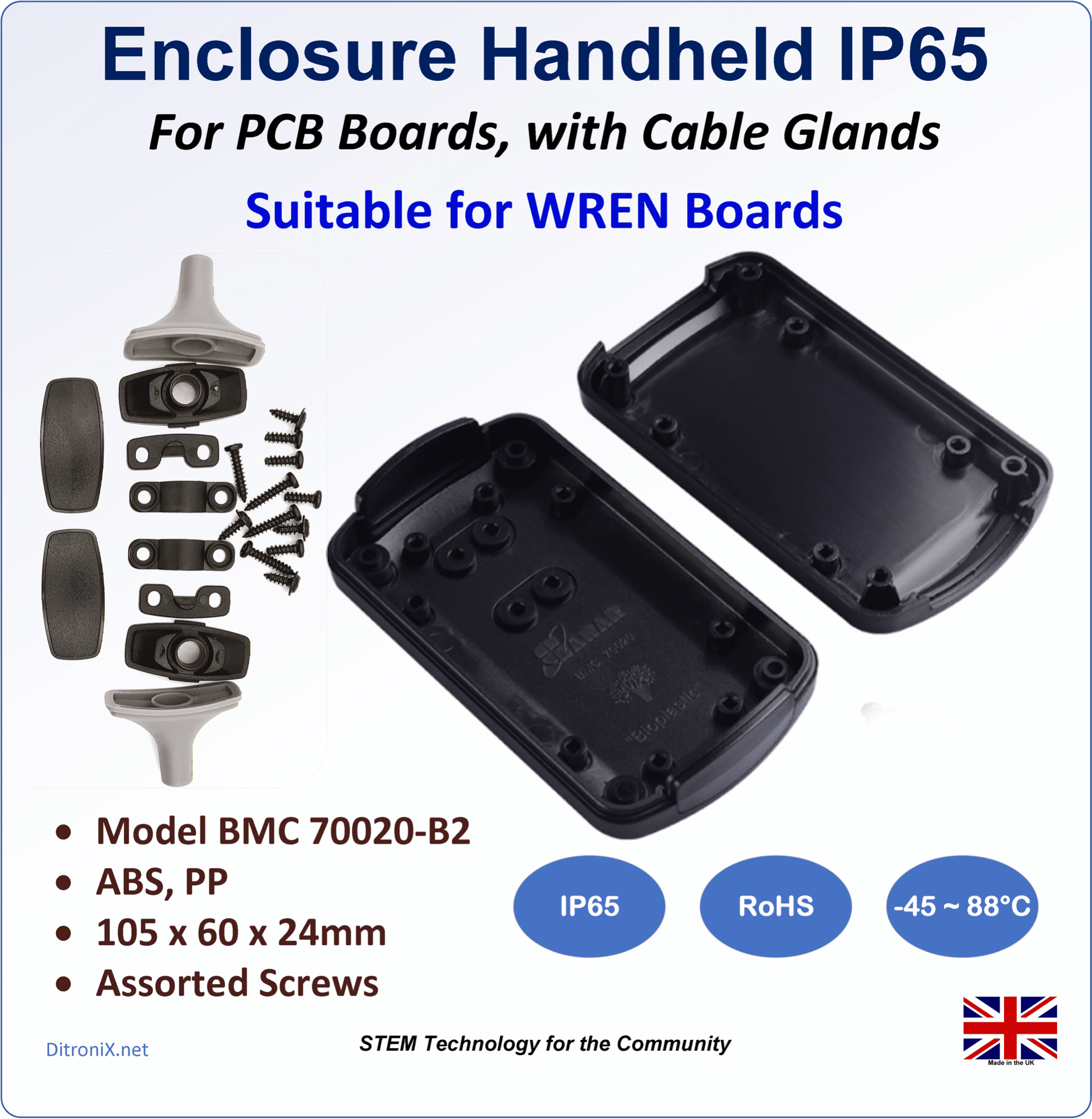 BMC 70020-B2 Enclosure – Inside