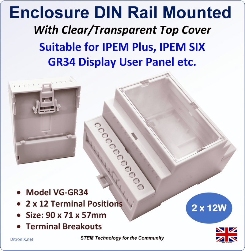 DIN VG-GR34 Enclosure – Features