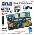 ESPKite | ESP32-C6 E22-900M22S SX1262 LoRa RS485 5-60V Relay Output