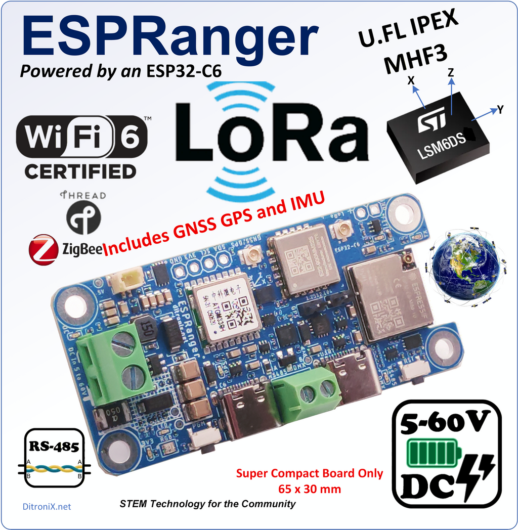 ESPRanger U.FL – Features