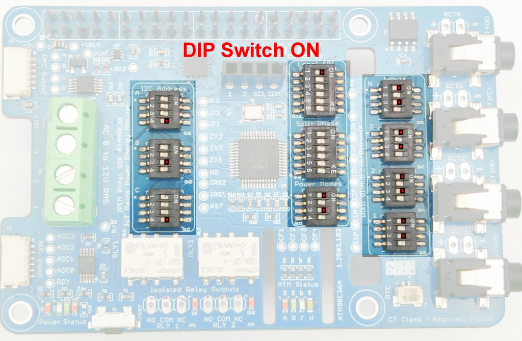 IPEM PiHat DIP Switch for FLIX