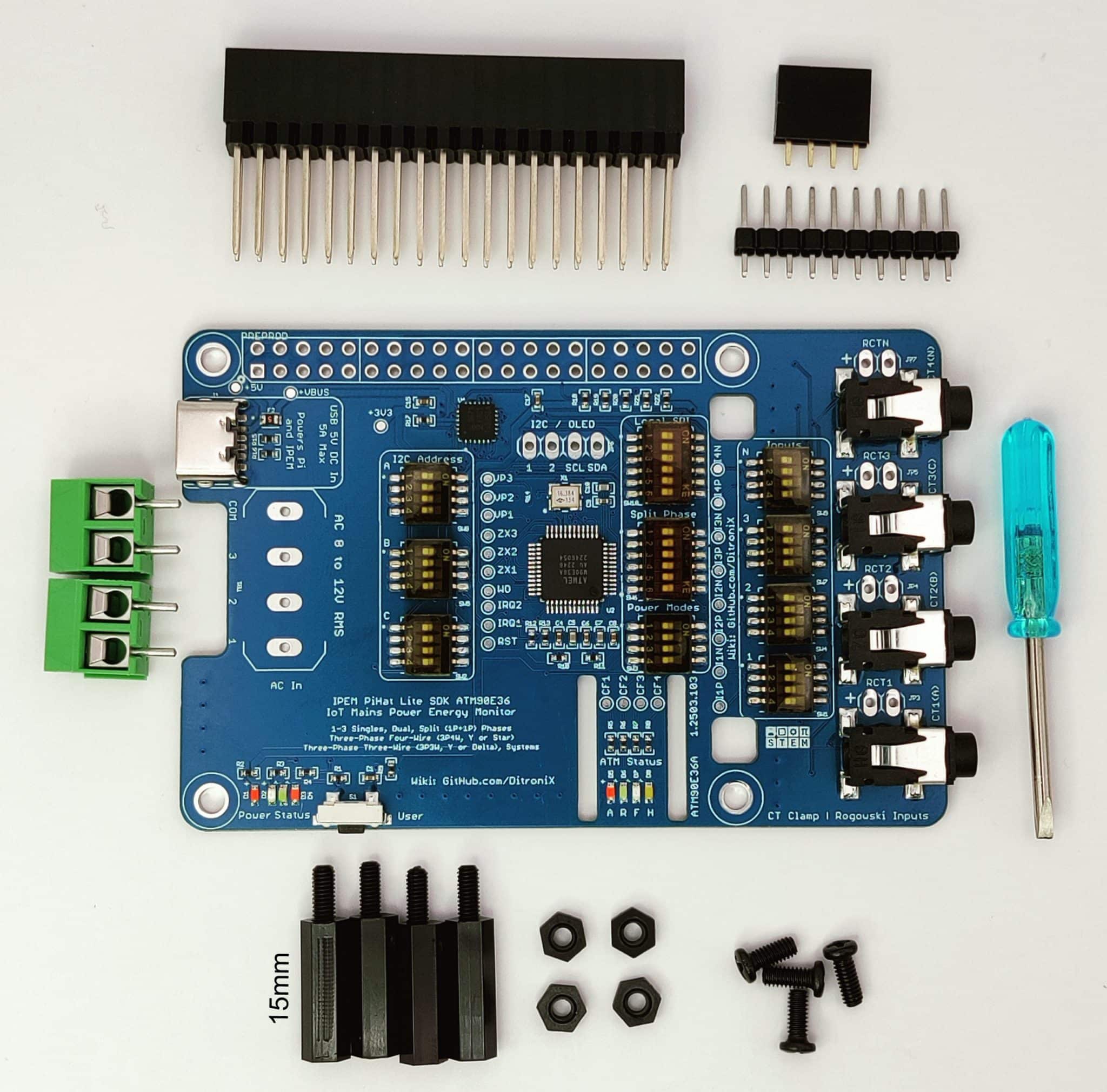 IPEM PiHat Lite Ship Kit