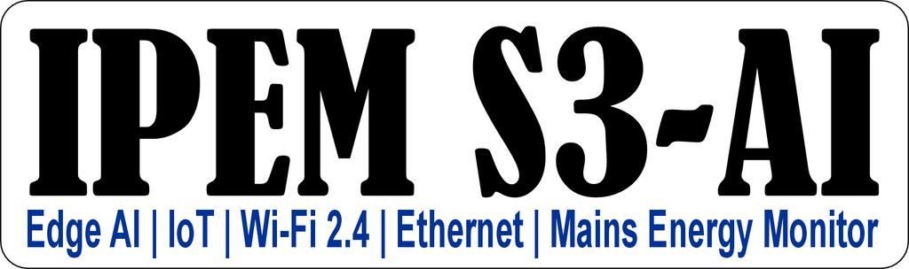 IPEM S3-AI | KIT | ESP32-S3 ATM90E36A IoT Ethernet Mains Power Energy Monitor