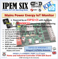 IPEM SIX | KIT | ESP32C5 (INT) | DUAL ATM90E32 IoT Mains Power Energy Monitor