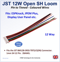 Loom JST SH 1mm 12 Way Open
