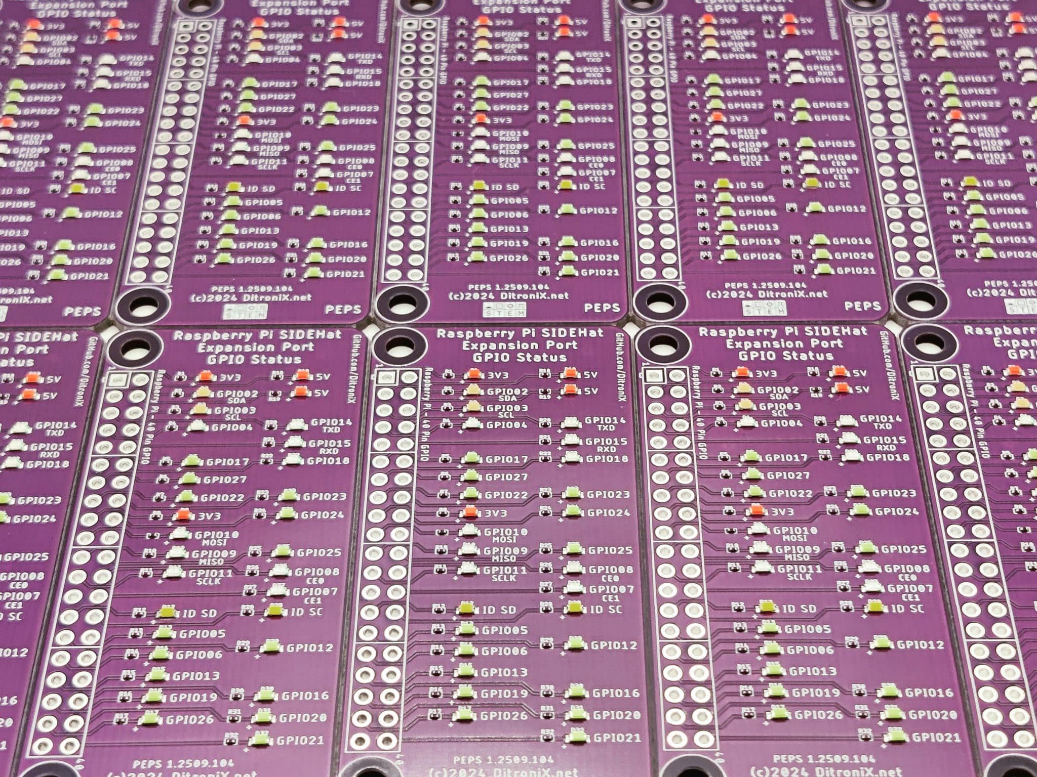 PEPS Batch of Boards – Top