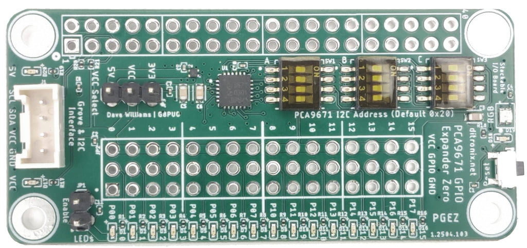 PGEZ PCA9671 GPIO Expander Zero 1.2504.103 Top