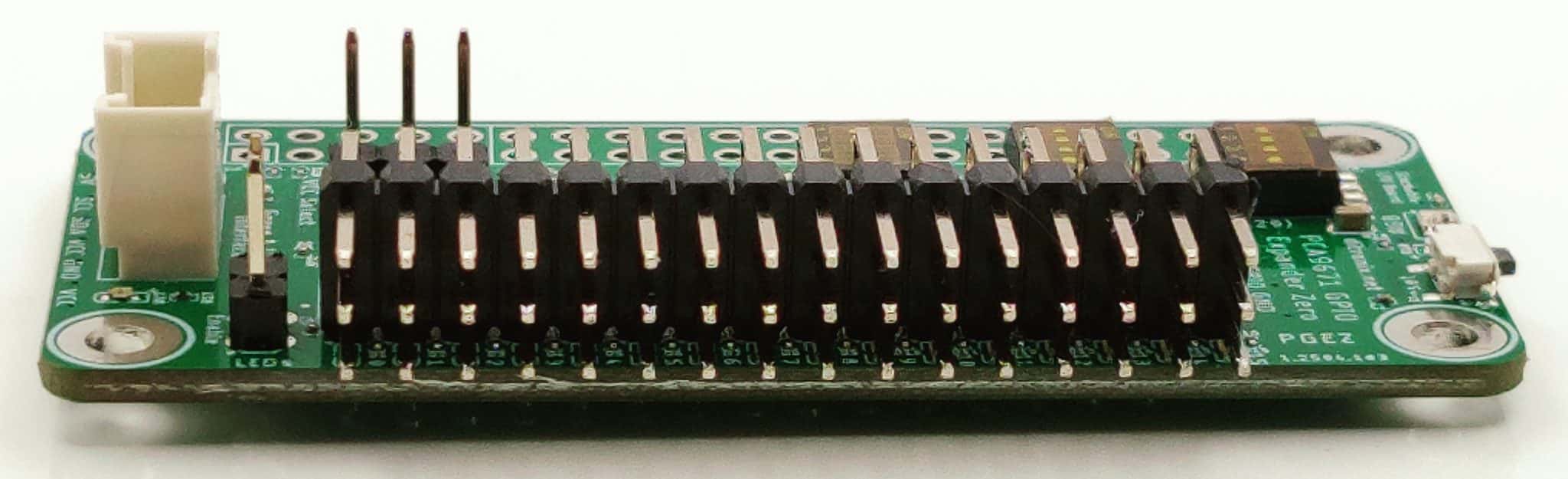 PGEZ with Straight GPIO Pin Header Sideon