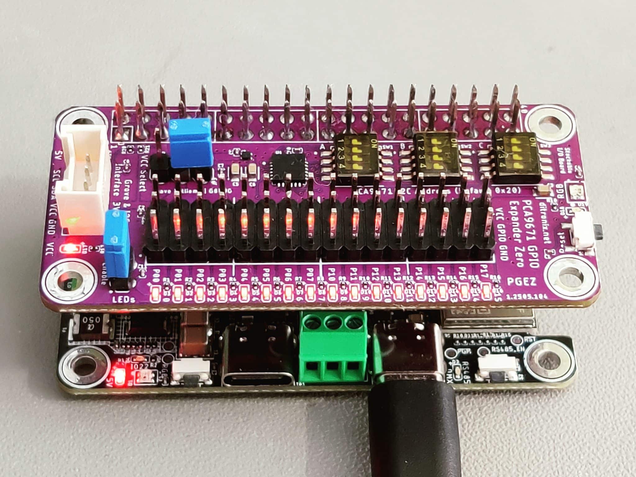 PGEZ on ESPuno Pi Zero
