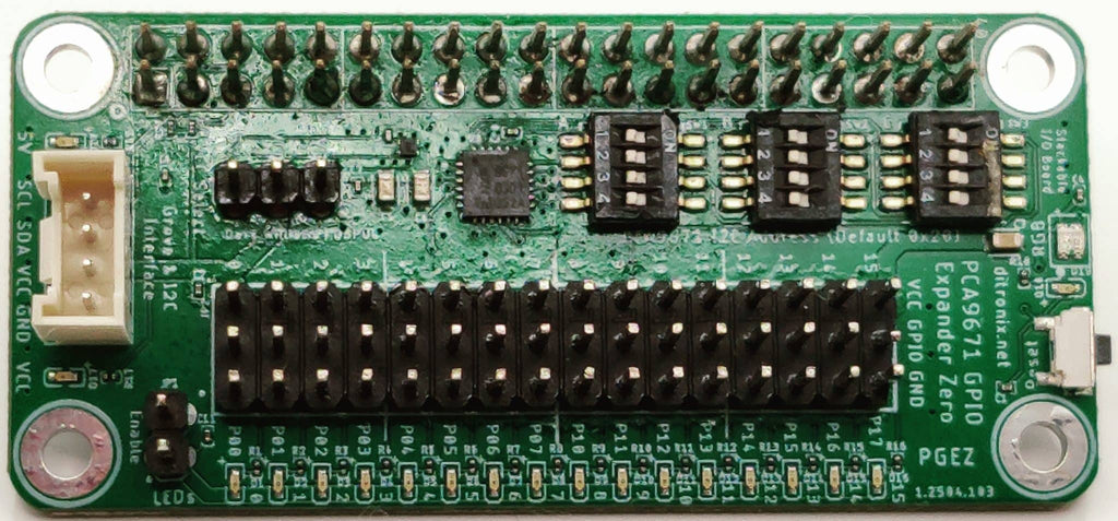 PGEZ with Straight GPIO Pin Header
